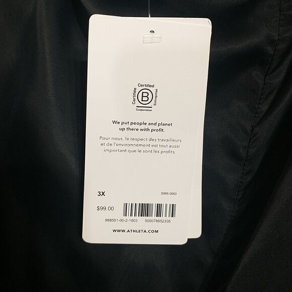 NWT Athleta CALM COOL LOUNGING RELAXING SLEEP PANT,BLACK SIZE 3X #988501 Y0320H. - Picture 4 of 8